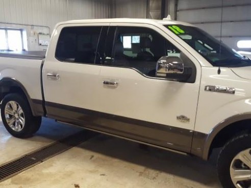 2018 Ford F-150 King Ranch White Platinum Metallic Tri-Coat, Viroqua, WI