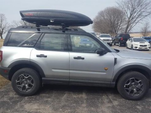 2021 Ford Bronco Sport Badlands Iconic Silver Metallic, Viroqua, WI