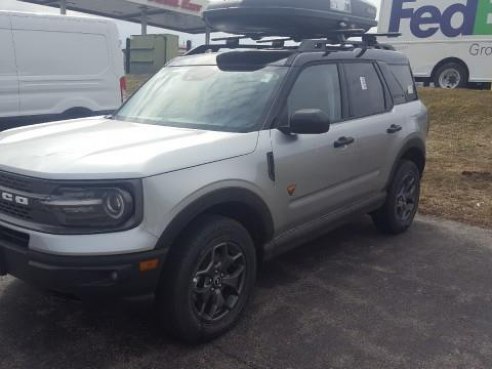 2021 Ford Bronco Sport Badlands Iconic Silver Metallic, Viroqua, WI