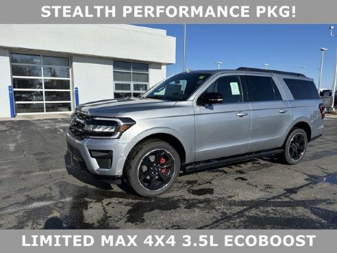 2024 Ford Expedition Max Limited Iconic Silver Metallic, Plymouth, WI