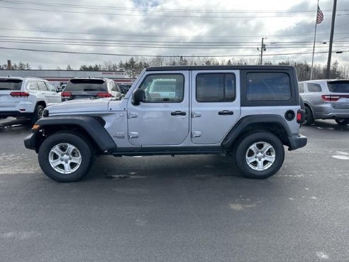 2019 Jeep Wrangler Unlimited Sport S Silver, Rockland, ME