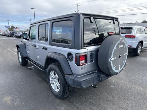 2019 Jeep Wrangler Unlimited Sport S Silver, Rockland, ME