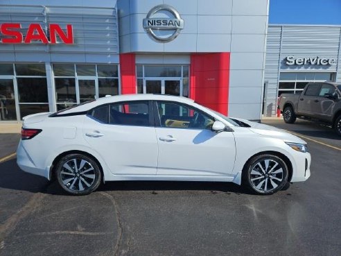 2024 Nissan Sentra SV White, Dixon, IL