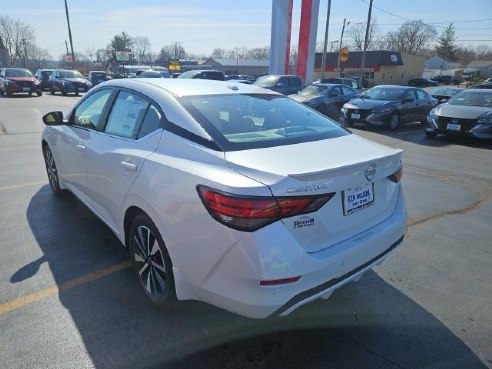 2024 Nissan Sentra SV White, Dixon, IL