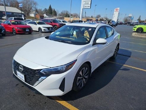 2024 Nissan Sentra SV White, Dixon, IL