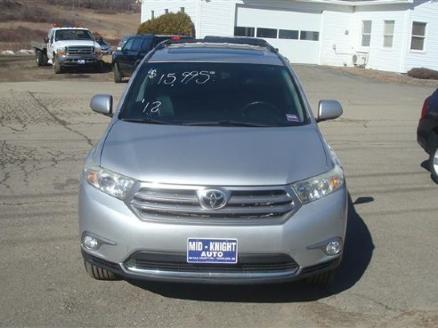 2012 Toyota Highlander Limited Silver, Rockland, ME