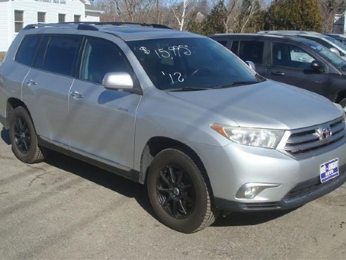 2012 Toyota Highlander Limited Silver, Rockland, ME