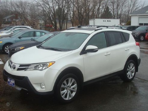 2014 Toyota RAV4 Limited Rangley White, Rockland, ME