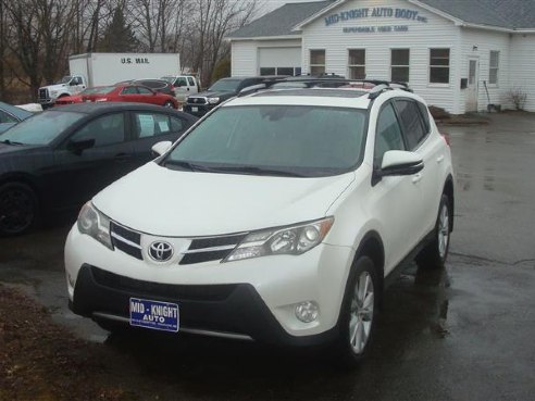 2014 Toyota RAV4 Limited Rangley White, Rockland, ME