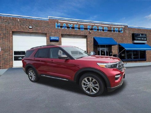 2024 Ford Explorer XLT Rapid Red Metallic Tinted Clearcoat, Newport, VT