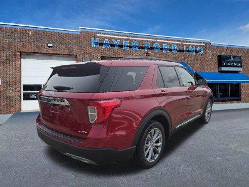 2024 Ford Explorer XLT Rapid Red Metallic Tinted Clearcoat, Newport, VT