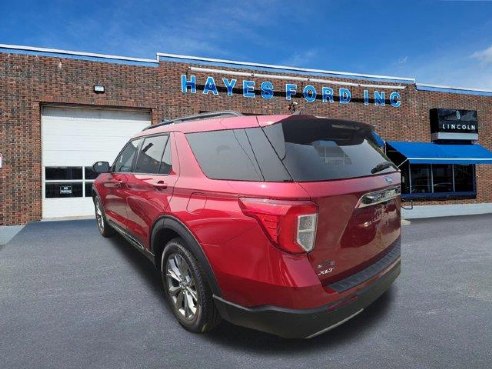 2024 Ford Explorer XLT Rapid Red Metallic Tinted Clearcoat, Newport, VT