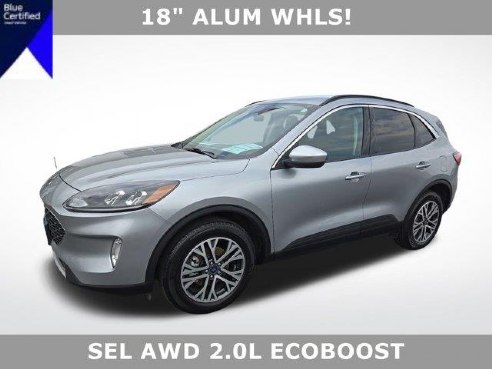 2021 Ford Escape SEL Iconic Silver Metallic, Plymouth, WI