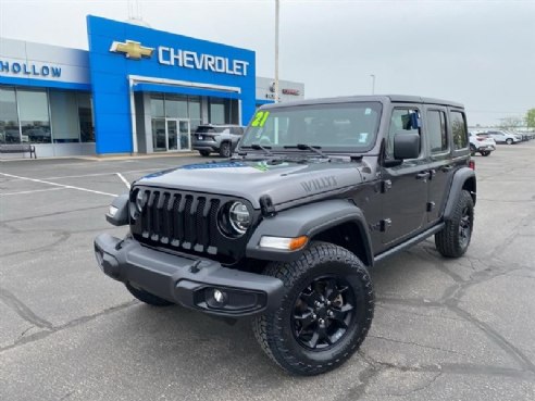 2021 Jeep Wrangler Unlimited Willys Gray, Viroqua, WI
