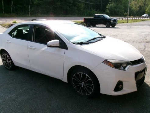 2015 Toyota Corolla S 4dr Sedan White, East Barre, VT