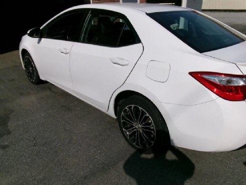 2015 Toyota Corolla S 4dr Sedan White, East Barre, VT