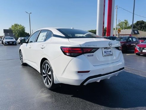 2024 Nissan Sentra SV White, Dixon, IL