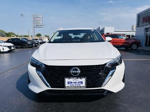 2024 Nissan Sentra SV White, Dixon, IL