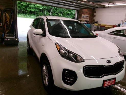 2018 Kia Sportage LX AWD 4dr SUV White, East Barre, VT