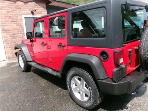 2012 Jeep Wrangler Sport 4x4 4dr SUV Red, East Barre, VT