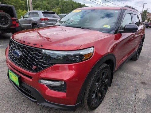 2020 Ford Explorer ST Rapid Red Metallic Tinted Clearcoat, Saint Johnsbury, VT