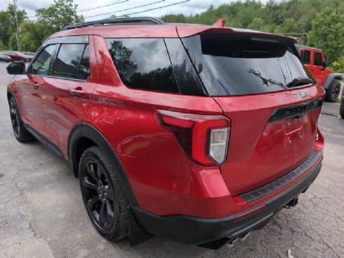 2020 Ford Explorer ST Rapid Red Metallic Tinted Clearcoat, Saint Johnsbury, VT