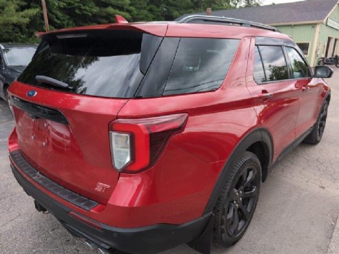 2020 Ford Explorer ST Rapid Red Metallic Tinted Clearcoat, Saint Johnsbury, VT