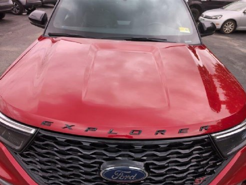 2020 Ford Explorer ST Rapid Red Metallic Tinted Clearcoat, Saint Johnsbury, VT