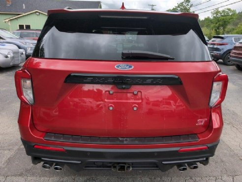 2020 Ford Explorer ST Rapid Red Metallic Tinted Clearcoat, Saint Johnsbury, VT