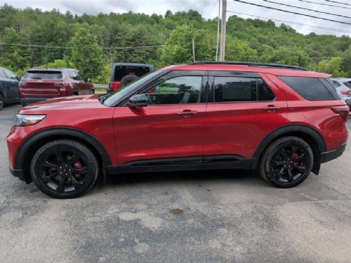 2020 Ford Explorer ST Rapid Red Metallic Tinted Clearcoat, Saint Johnsbury, VT