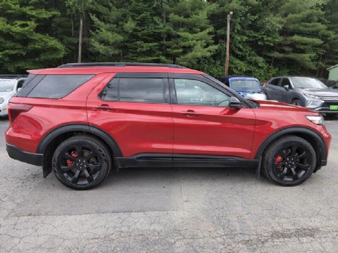 2020 Ford Explorer ST Rapid Red Metallic Tinted Clearcoat, Saint Johnsbury, VT