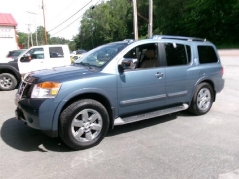 2011 Nissan Armada Platinum 4x4 4dr SUV Blue, East Barre, VT