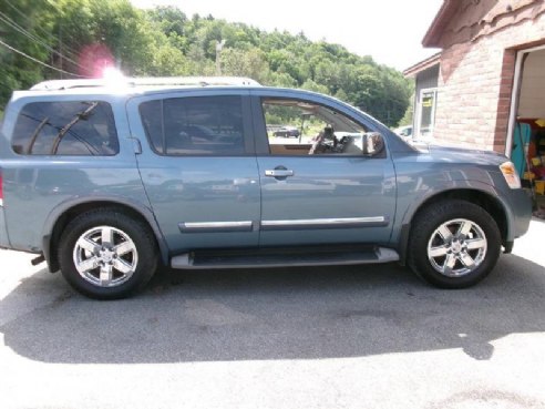 2011 Nissan Armada Platinum 4x4 4dr SUV Blue, East Barre, VT