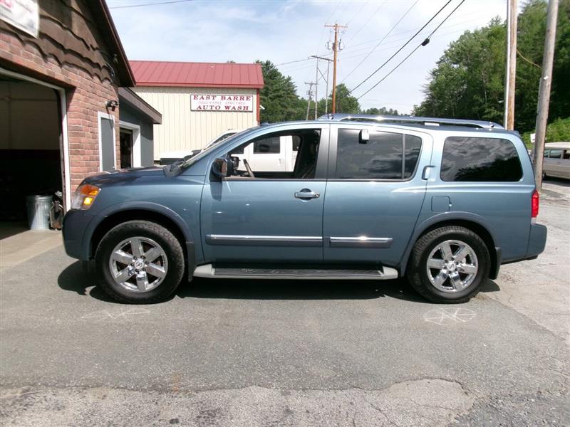 2011 Nissan Armada Platinum 4x4 4dr SUV Blue, East Barre, VT