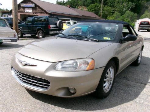 2002 Chrysler Sebring Limited 2dr Convertible Tan, East Barre, VT