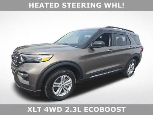 2021 Ford Explorer XLT Stone Gray Metallic, Plymouth, WI