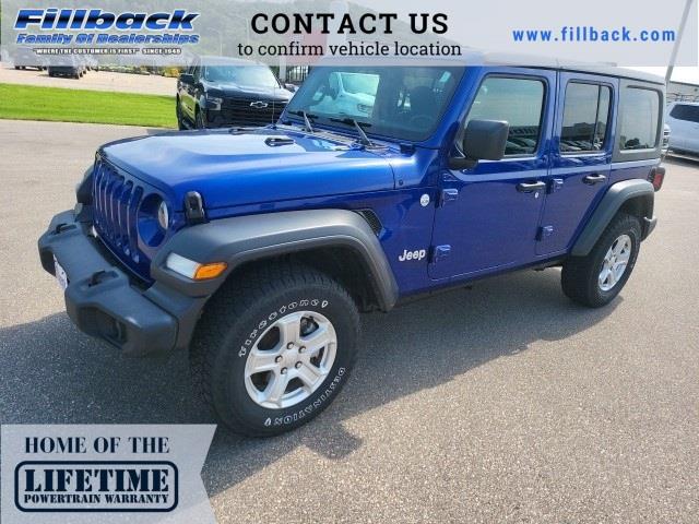 2019 Jeep Wrangler Unlimited Sport S Blue, Boscobel, WI