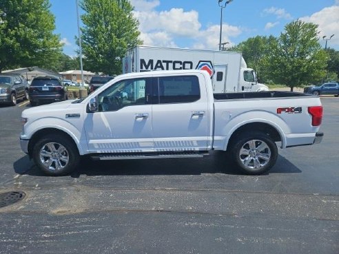 2020 Ford F-150 Lariat White, Dixon, IL