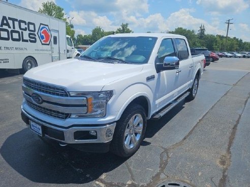 2020 Ford F-150 Lariat White, Dixon, IL