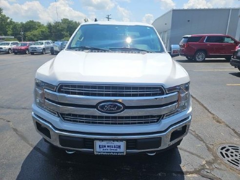 2020 Ford F-150 Lariat White, Dixon, IL