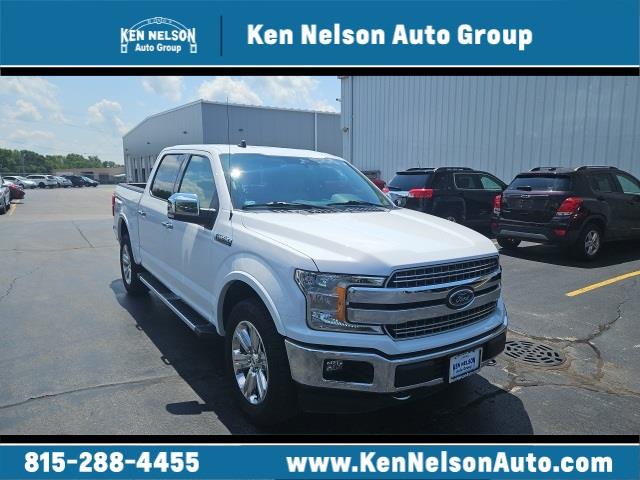 2020 Ford F-150 Lariat White, Dixon, IL