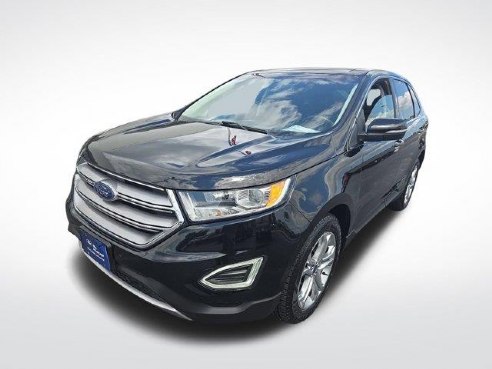 2018 Ford Edge Titanium Shadow Black, Plymouth, WI