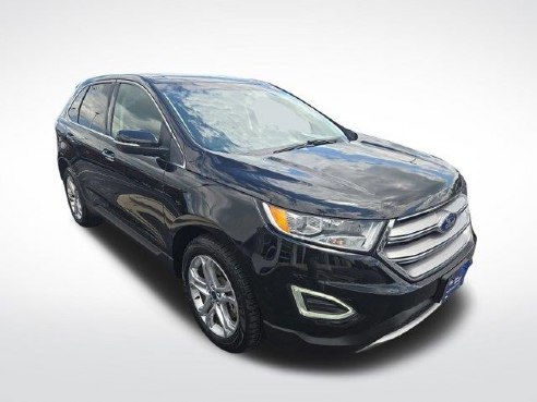 2018 Ford Edge Titanium Shadow Black, Plymouth, WI