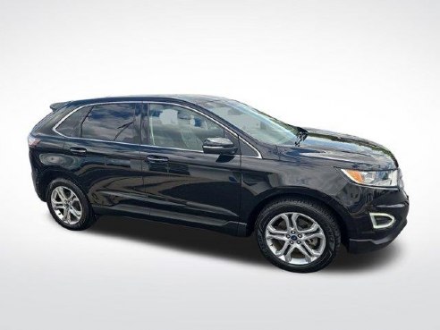 2018 Ford Edge Titanium Shadow Black, Plymouth, WI