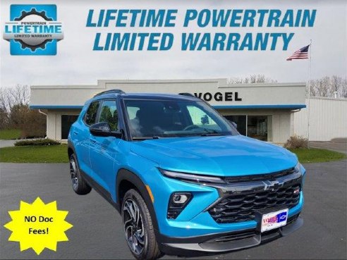 2025 Chevrolet TrailBlazer RS Marina Blue Metallic, Kiel, WI