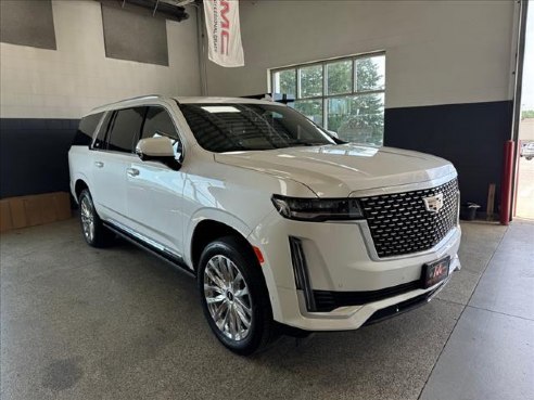 2023 Cadillac Escalade ESV Premium Luxury White, Plymouth, WI