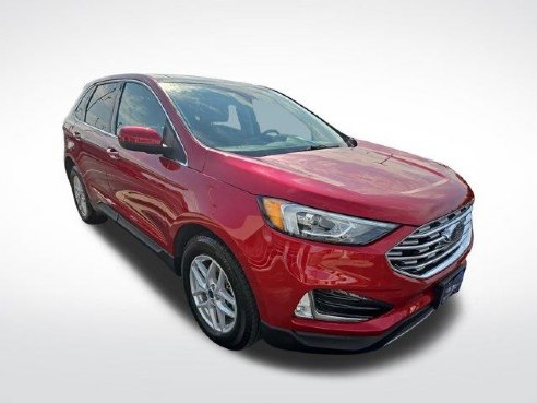 2021 Ford Edge SEL Rapid Red Metallic Tinted Clearcoat, Plymouth, WI