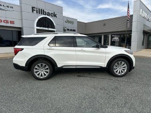 2025 Ford Explorer Platinum White, Boscobel, WI