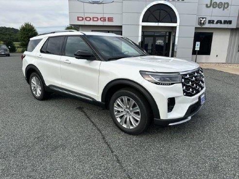 2025 Ford Explorer Platinum White, Boscobel, WI