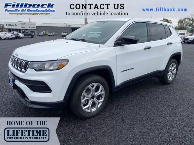 2025 Jeep Compass Sport White, Boscobel, WI